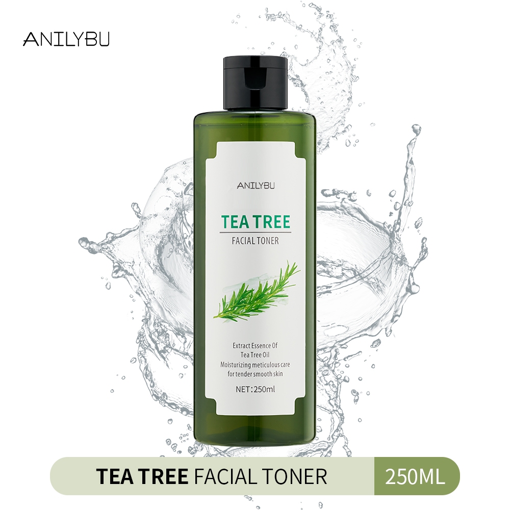 ANILYBU โทนเนอร์ทีทรี ทำความสะอาดสิ่งตกค้างบนใบหน้าอย่างล้ำลึก ช่วยป้องกันปัญหาสิว และกระชับรูขุมขน Tea Tree Facial To