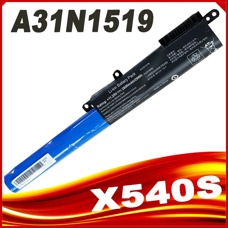 Battery Notebook Asus ของเทียบ ใช้กับรุ่น A540 A540L A540U F540 F540L F540U F540S K540 K540L K540U K