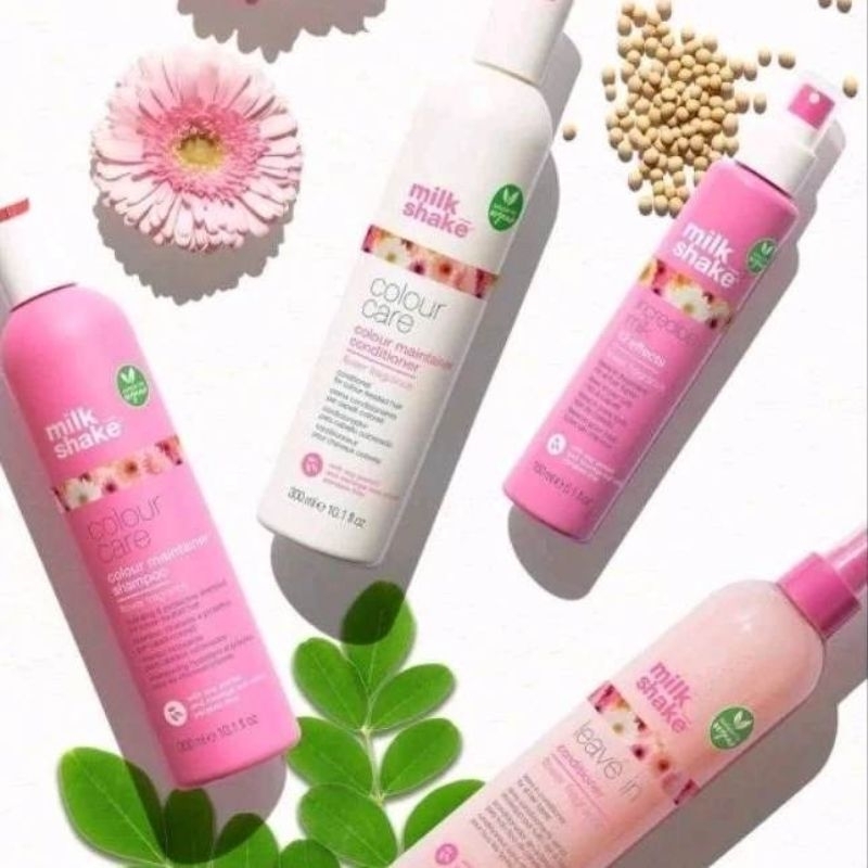 0💮🌸Milk shake Flower Edition Color Maintainer Shampoo Color Maintainer Conditioner, Leave-in Conditioner,Incredible Milk