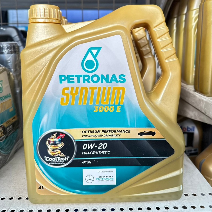 PETRONAS Syntium 3000 E 0W-20 น้ำมันเครื่องรถยนต์ น้ำมันเครื่องสังเคราะห์แท้ {พร้อมส่ง}