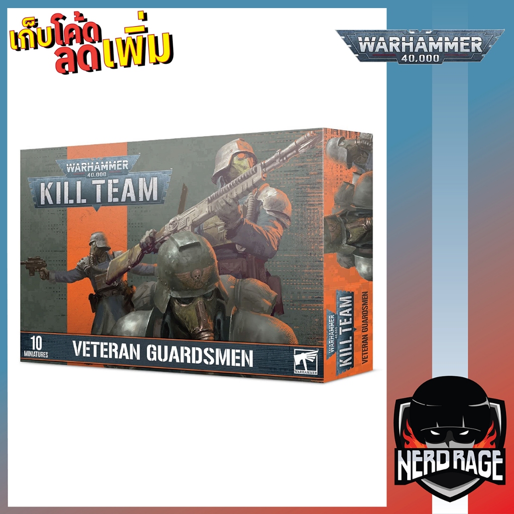 Warhammer 40K Kill Team Veteran Guardsmen [WH-40K-113]