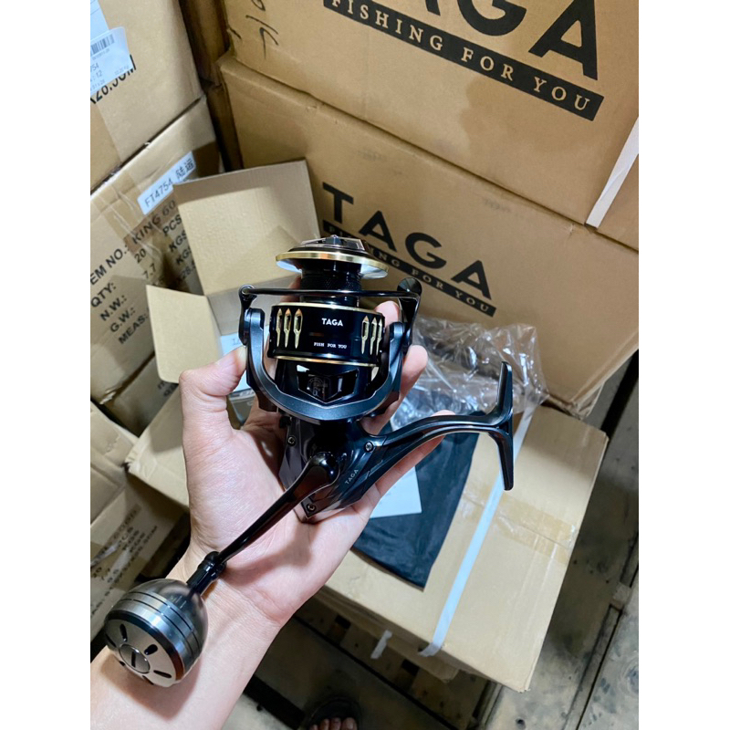 รอกทาก้า TAGA-ONE(ทาก้าวัน) ลอกทรงพลัง กำลังเบรค 20kg งานทะเล งานหน้าดิน ราคาสุดคุ้ม