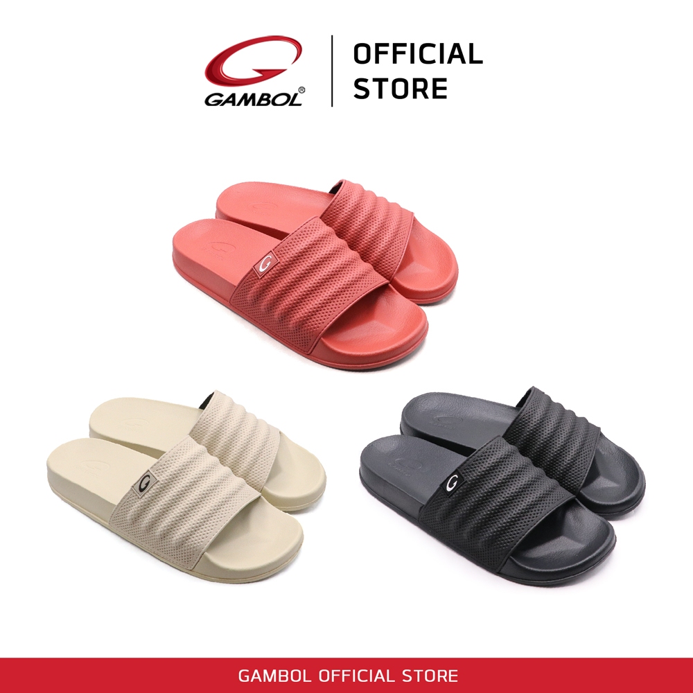 GAMBOL แกมโบล รองเท้าแตะสวมชาย รุ่น GM42200 Size 40-44