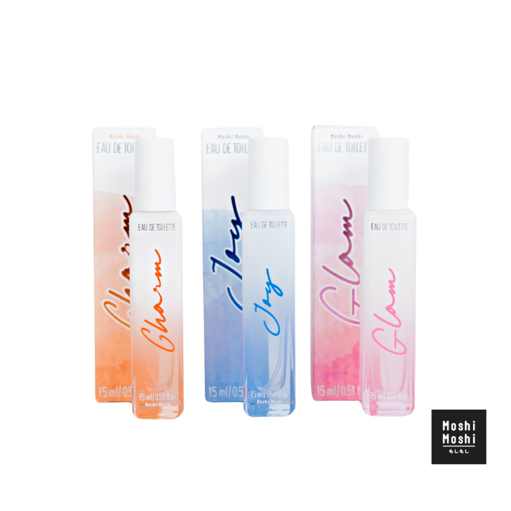 Moshi Moshi น้ำหอมโมชิโมชิ น้ำหอมผู้หญิง หอมติดทนนาน ขนาด 15 ml. รุ่น 8100018602-18604