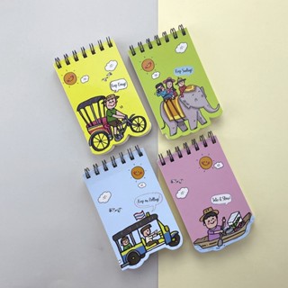 The Artist Collection สมุดโน้ตปกอ่อน Pursenote สันห่วงไดคัท …