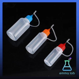 ขวดหยดหัวเข็ม Syringe Bottle (แพ็ค 5 ขวด) 5, 10, 15, 20, 30, 50, 100ML
