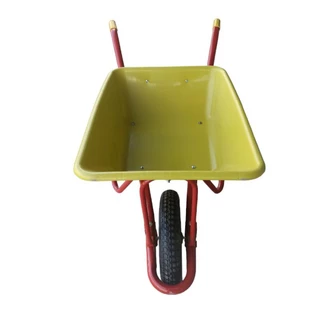 รถเข็นปูน ถังพลาสติก (PVC) ล้อเดียว ยางตัน/ลม (1คำสั่งซื้อต่อ1คัน เท่านั้น)