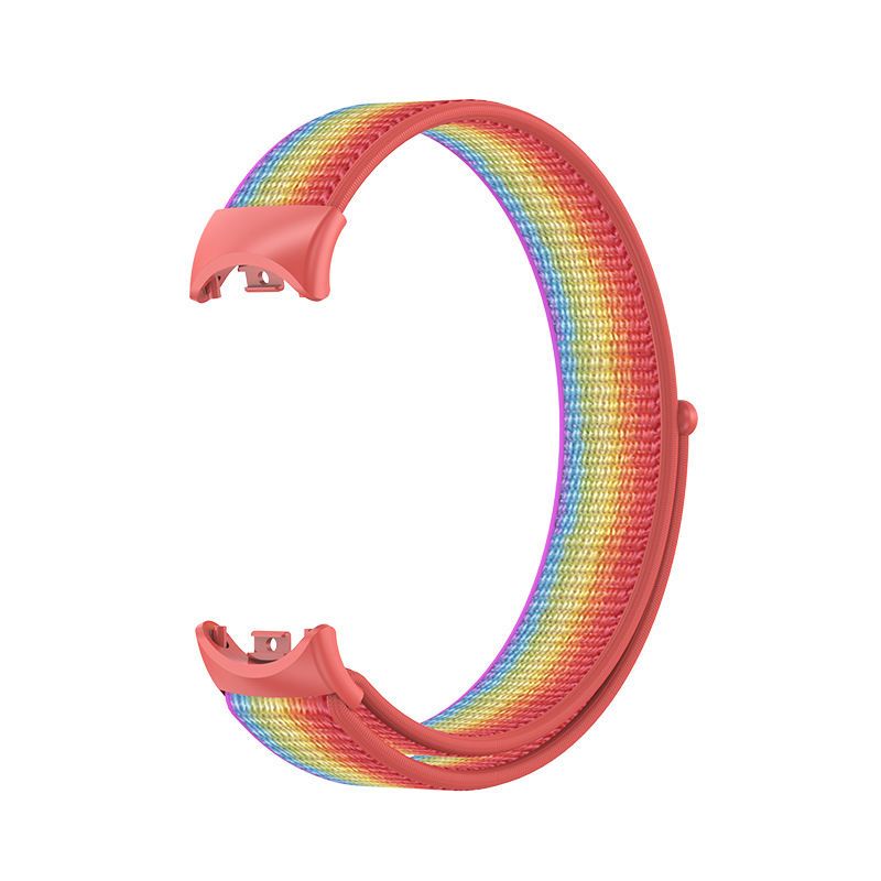 สายนาฬิกาไนลอน Mi Band 8/9/10 สายนาฬิกาน้ำหนักเบาและระบายอากาศได้ สายนาฬิกา Xiaomi Mi Band 8 แบบถอดเปลี่ยนได้ - รูปที่ 7