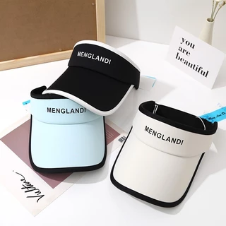 MENGLANDI หมวกครึ่งใบ กันแดดUVได้ หมวกแก็ป กีฬา