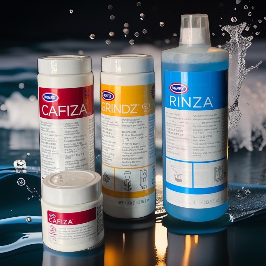 Urnex ผงทำความสะอาดเครื่องชงกาแฟ,เครื่องบดกาแฟ