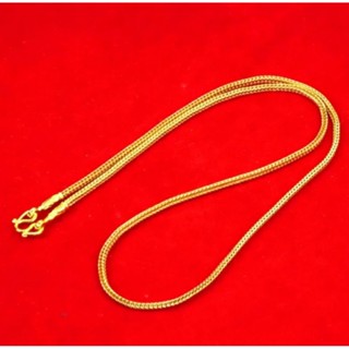 สร้อยคอเบนซ์ น้ำหนัก 1 บาท ทองไมครอน งานเหมือนแท้ 18 นิ้ว ไม…