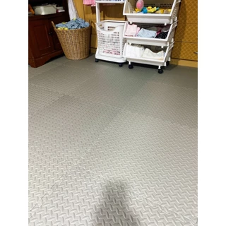 🔥ถูกสุด มีขอบปิดให้🔥หนาพิเศษ 1.3CM แผ่นรองคลาน 60x60CM EVAแท้💯% แผ่นจิ๊กซอว์ปูพื้น เสื่อรองคลาน กันลื่น กันกระแทก คละสี