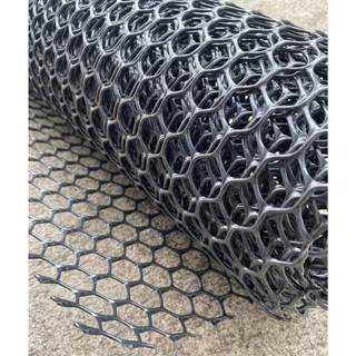 ( 10 เมตร ) ตาข่ายพลาสติก pvc ตาข่ายหกเหลี่ยมรังผึ้ง ตาข่ายล้อมรั้ว ตราเพชร