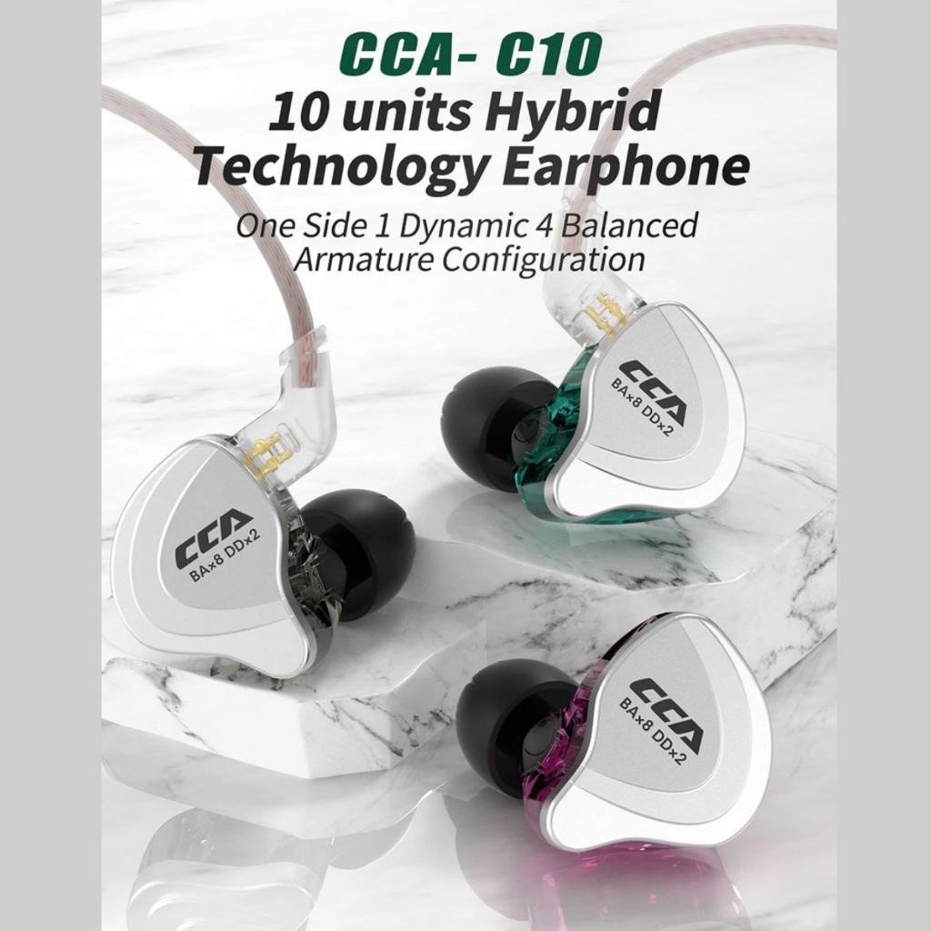 CCA C10 High-Performance in-Ear Monitor หูฟัง อินเอียร์ มอนิเตอร์