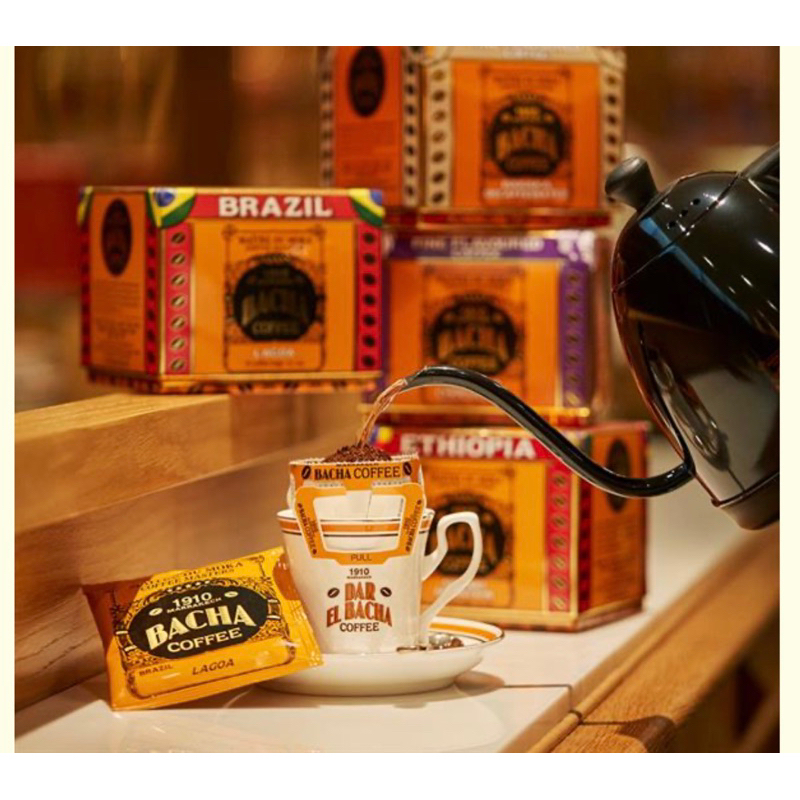 พร้อมส่ง Pre Order พรีออเดอร์ Bacha Coffee Bag Gift Box Collection บาชา กาแฟ ดริป Singapore สิงคโปร์