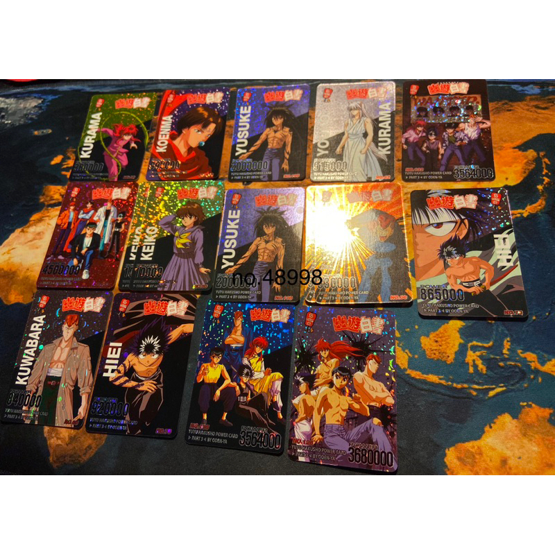 Odenya Card การ์ดพลัง YuYu Hakusho (RR) โอเดนย่า