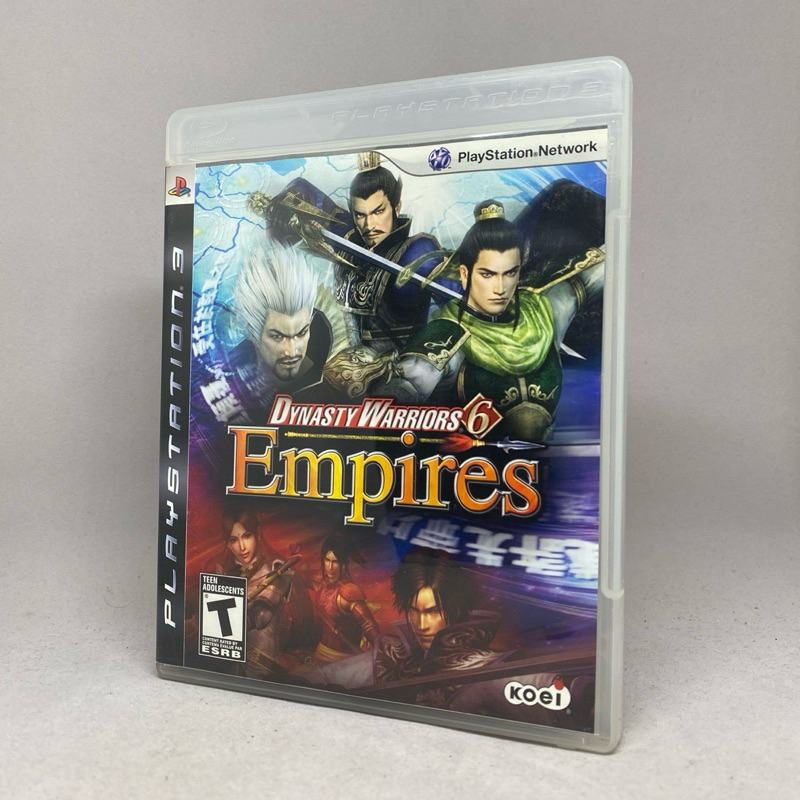 Dynasty Warriors 6: Empires (PS3) | PlayStation 3 | แผ่นแท้เกมเพลสเตชั่นสาม | Zone 1 USA | English |