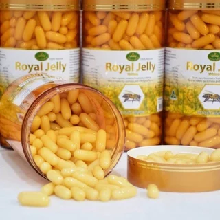 Nature's King Royal Jelly นมผึ้งแท้ 100% จากออสเตรเลีย (365 แคปซูล)