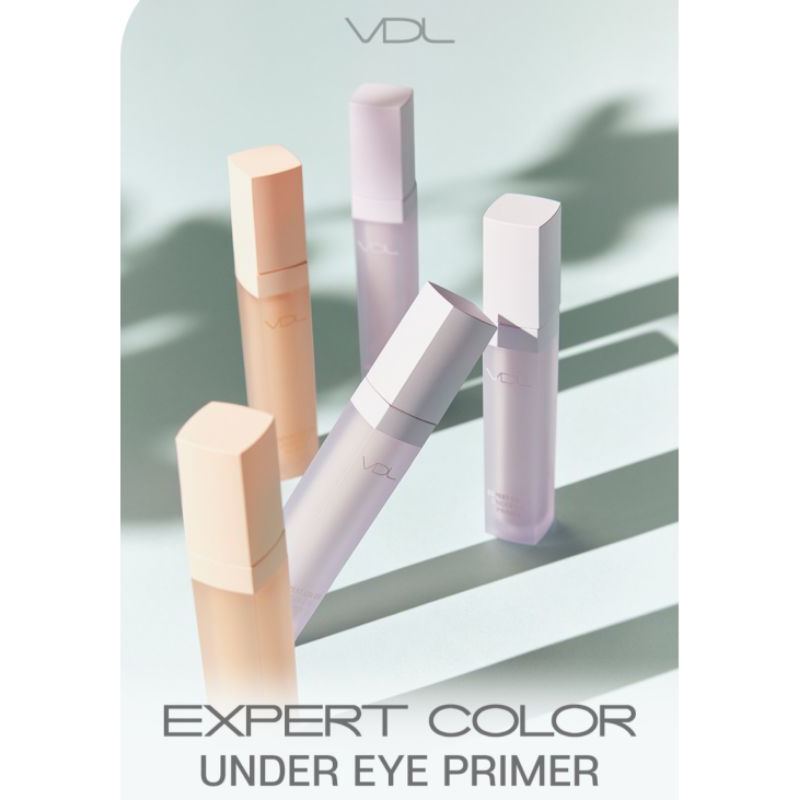 พร้อมส่ง สีSalmon คอเรคเตอร์+ไพรเมอร์ใต้ตา VDL Expert Color under Eye Primer Salmon , Purple