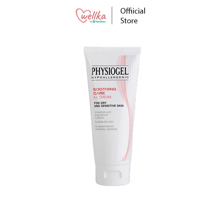 Physiogel ฟิสิโอเจล ซูธธิ่ง แคร์ เอ.ไอ.ครีม สำหรับผิวแห้งที่ไวต่อการระคายเคือง 100 มล.