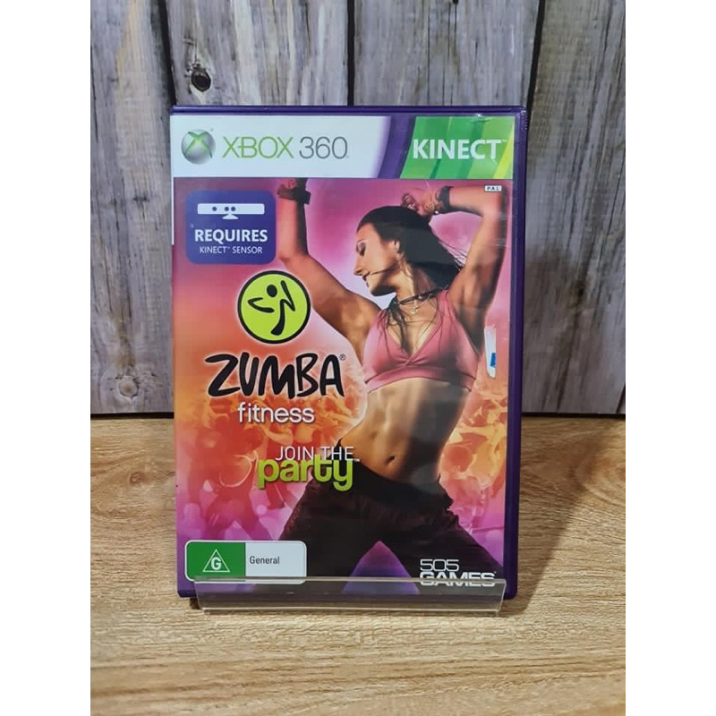 แผ่นXBOX360 เกมส์ Zumba Fitness