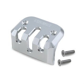 ฝาปิดแม่ปั๊มดิสค์เบรคหน้าสีเงิน (PG-1 2023-2025)