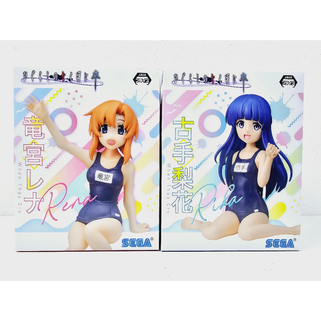 [ฟิกเกอร์แท้] Higurashi no Naku Koro ni Sotsu - Ryuuguu Rena / Furude Rika - Premium Chokonose Figure (SEGA)