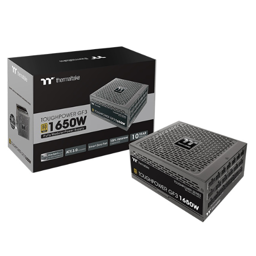 พาวเวอร์ซัพพลาย Thermaltake Power Supply Toughpower GF3 1650Watt 80+Gold - 10 Year
