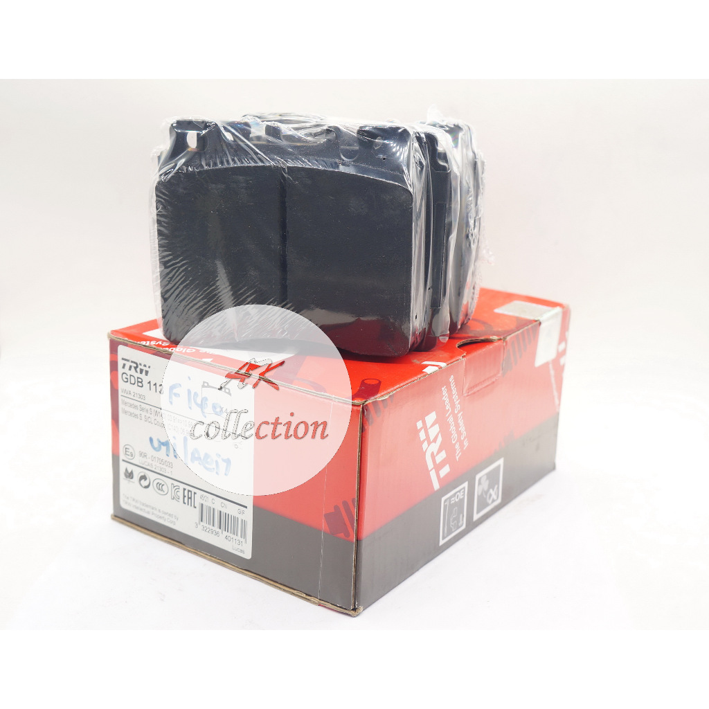 BENZ ผ้าเบรค Brake pad ผ้าเบรคหน้า ผ้าเบรคหลัง เบนซ์ รุ่น W140 S280 S500 S320 300SEL ยี่ห้อ TRW