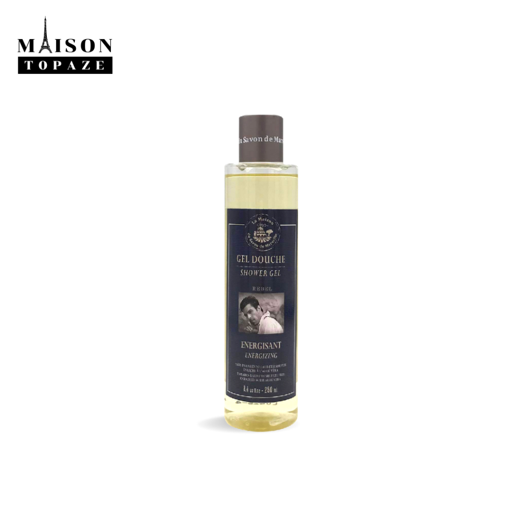 มาร์กเซย ออร์แกนิคชาวเวอร์เจล เอ็นเนอร์ไจซิ่ง รีเบล MEN COLLECTION SHOWER GEL ENERGIZING