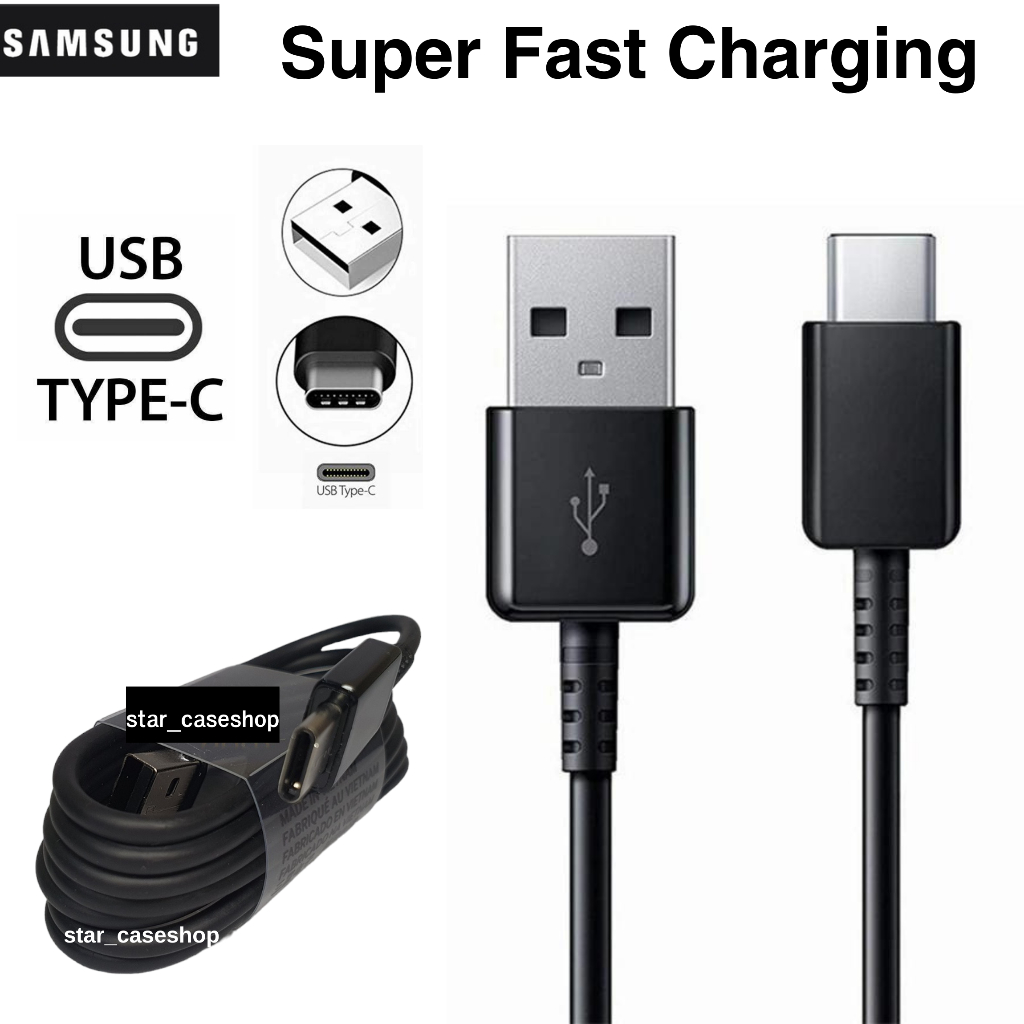 สายชาร์จแท้ samsung Type C Fast Charging รองรับหลายรุ่น A52s 5G / A52 / A51 / A11 / A12 / A13 / A21 / A22 / A31 / A32 /