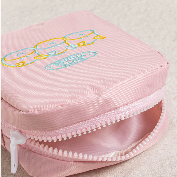 กระเป๋ามังกรสามสหาย ใส่เครื่องสำอาง อเนกประสงค์ ปีใหม่ ตรุษจีน [Dragon Year] 🇰🇷 Daiso Korea