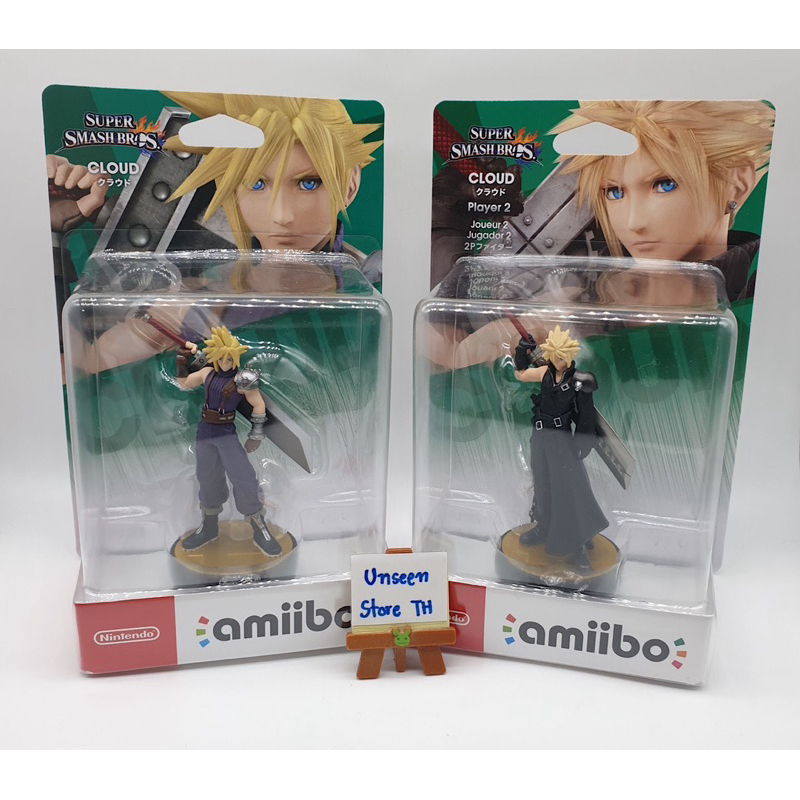 Final Fantasy VII Cloud & Cloud AC amibo model