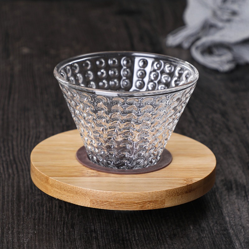 กรวยกรองกาแฟ ดริปเปอร์ Glass Dripper ขนาด 1-2แก้ว 2-4แก้ว ใช้กับเหยือกทุกขนาด Simple Thailand