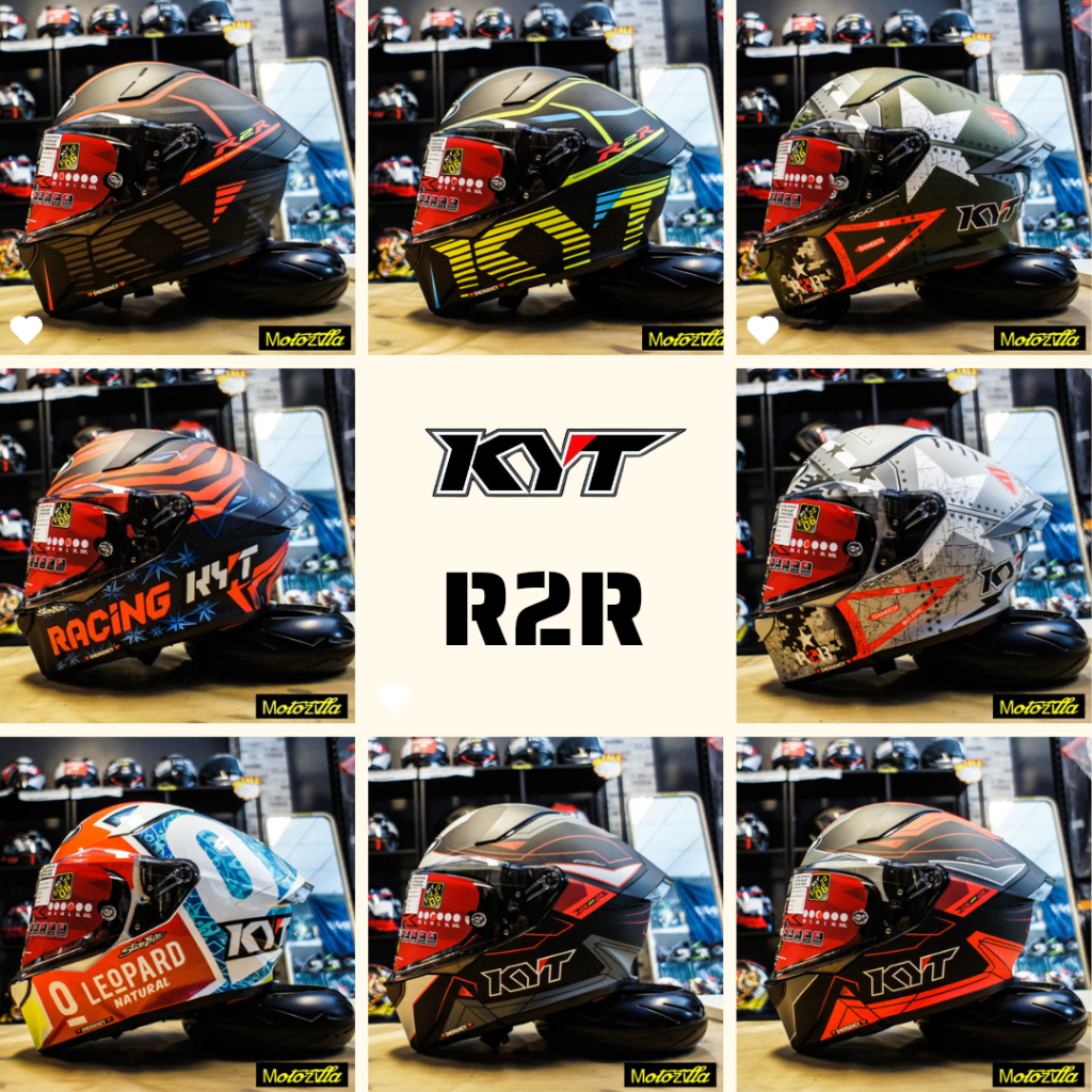 หมวกกันน็อก KYT R2R Pro