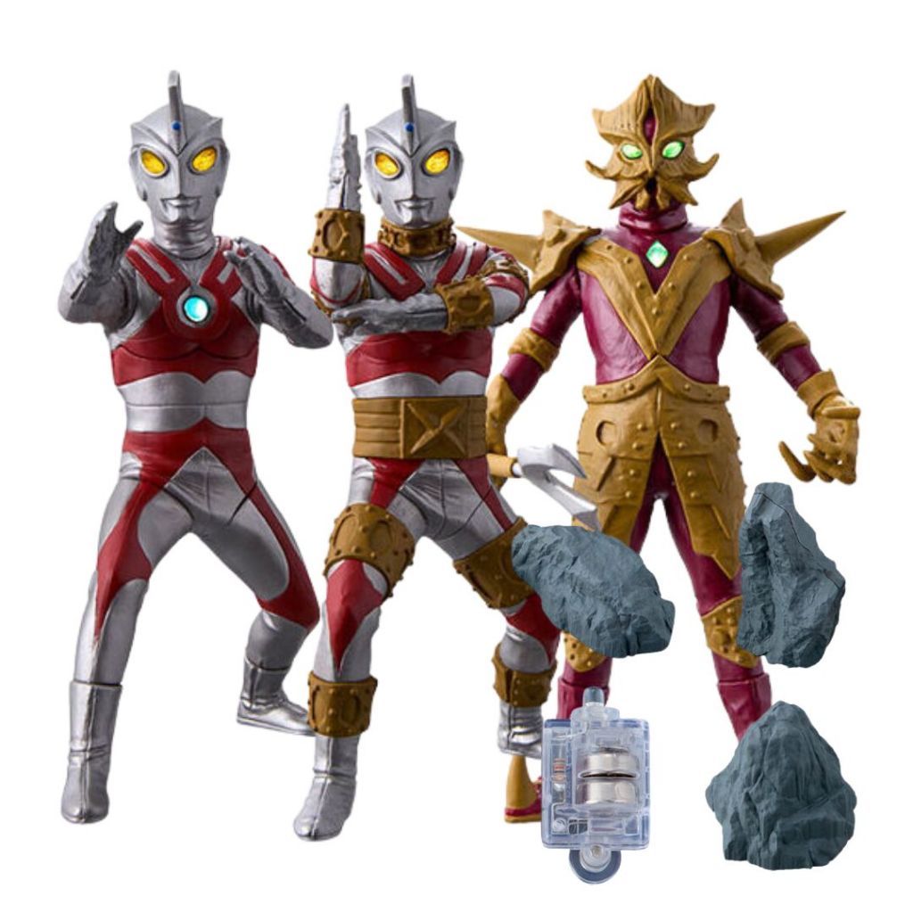 ULTIMATE LUMINOUS ULTRAMAN 18 set of 4