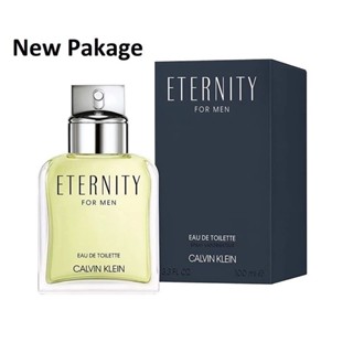 น้ำหอมผู้ชาย CK  Eternity for Men 100 ml. ของแท้ 100%