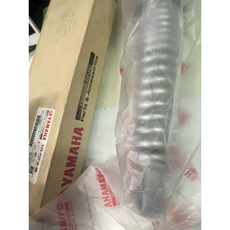 โช๊คหลัง spark z แท้5TN-f2210-00 yamaha แท้ ราคาพิเศษ สีชุบ บรอนโครเมียม