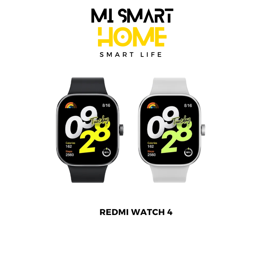 Xiaomi Redmi Watch 4 สมาร์ทวอทช์ 4 หน้าจอ 1.97 นิ้ว รองรับGPS รับสายได้ โหมดกีฬา150+ กันน้ำ 5ATM ประกัน 1 ปี