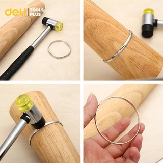 Deli ค้อนยาง ค้อนแบบยาง ค้อนยางหัวกลม น้ำหนักเบา ขนาด 30/35/40 มม แข็งแรง ทนทาน Installation Hammer