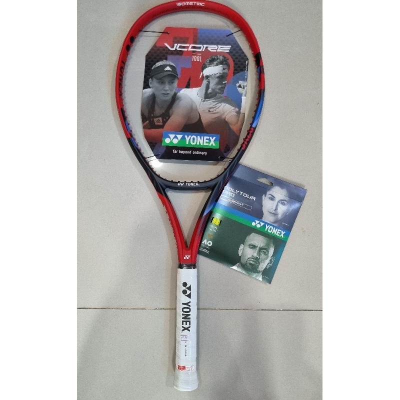 ✅️YONEX:VCORE 100L✅️น้ำหนัก 280g✅️กริ๊ป 414แถมเอ็นขึ้นเอ็นให้ฟรี