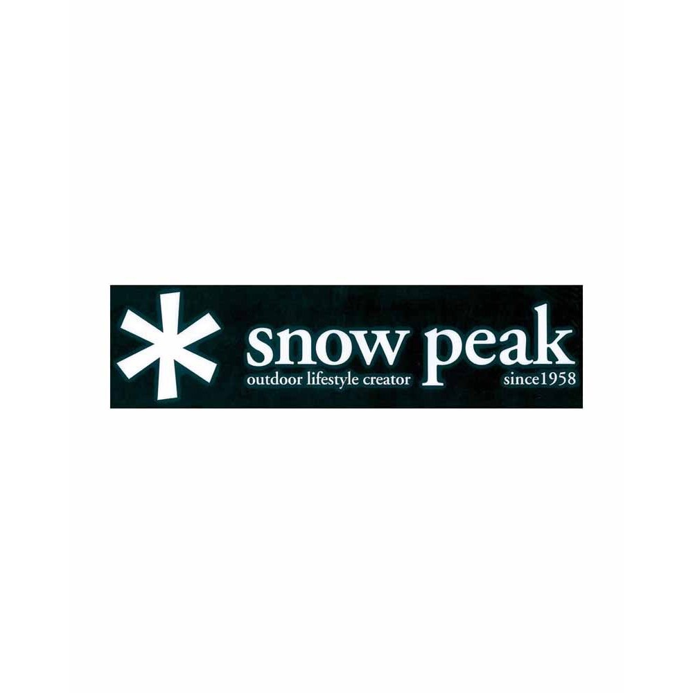 SNOW PEAK LOGO STICKER ASTERISK