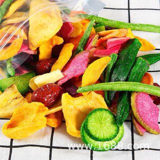 ผักกรอบ ผักอบกรอบแบบฟรีซดราย freeze-dried 12 ชนิด (500 g.) ผักและผลไม้รวมอบแห้ง พร้อมส่ง!