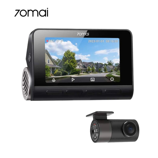70Mai Dash Cam 70M-A800S-1-T กล้องติดรถยนต์โทรศัพท์มือถือAPPควบคุม ประกัน 1ปี