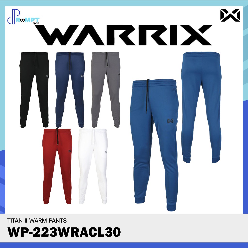 กางเกงวอร์ม กางเกงวอร์มขายาววอริกซ์ WARRIX รุ่น TITAN II รหัส WP-223WRACL30 นุ่ม