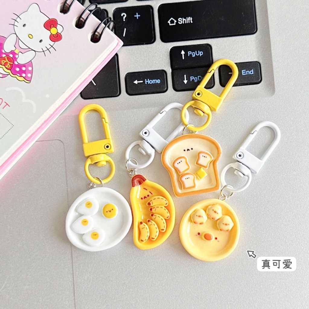 COD-ในไทยส่งเร็ว💖พวงกุญแจ จี้พวงกุญแจไข่ ของน่ารักๆ สไตล์เกาหลี ผู้ชายและผู้หญิง -Krismile - รูปที่ 4