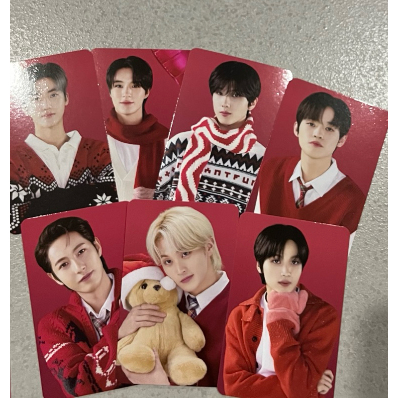 การ์ดnct zone nct dream  Christmas