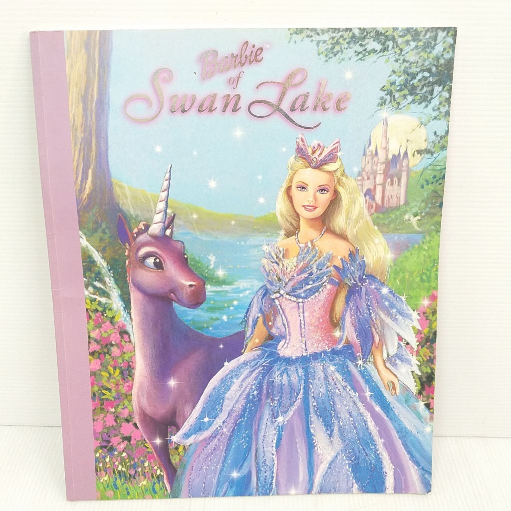 Barbie Book of Swan Lake นิทานภาษาอังกฤษ มือสอง นิทานบาร์บี้ ปกอ่อนใหญ่