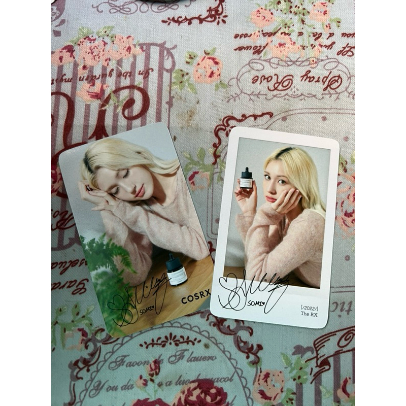 การ์ด COSRX JEON SOMI จำนวน 2 ใบ
