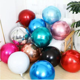 ลูกโป่งฟอยล์ 4D balloon [ ขนาด 10 ,18 , 22 , 32 นิ้ว ] สําหรับตกแต่งงานปาร์ตี้วันเกิด